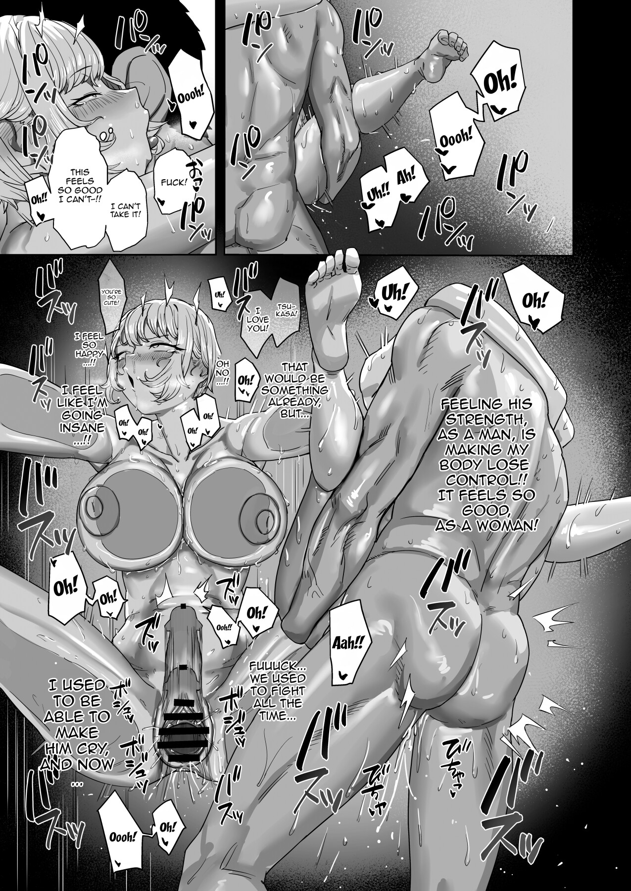 Hentai Manga Comic-Let's Try It Out! The Thing That They Call Lovey-Dovey Sex Between Lovers-Read-36